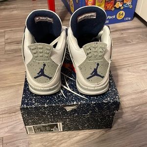 Authentic retro jordan 4 midnight navy